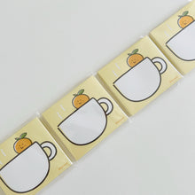 Load image into Gallery viewer, Tangerine Tea Memo Pad