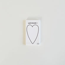 Load image into Gallery viewer, LOVEEE! Mini Memo Pad - WHITE