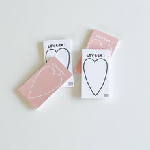 Load image into Gallery viewer, LOVEEE! Mini Memo Pad - PINK