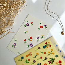 Load image into Gallery viewer, Vintage Flower Postcard