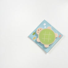 Load image into Gallery viewer, Melon Pan Turtle Sticky Memo Pad
