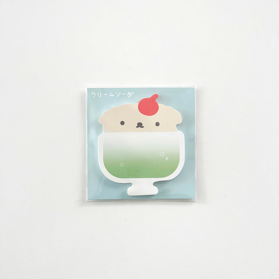 Puppy Cream Soda Sticky Memo Pad