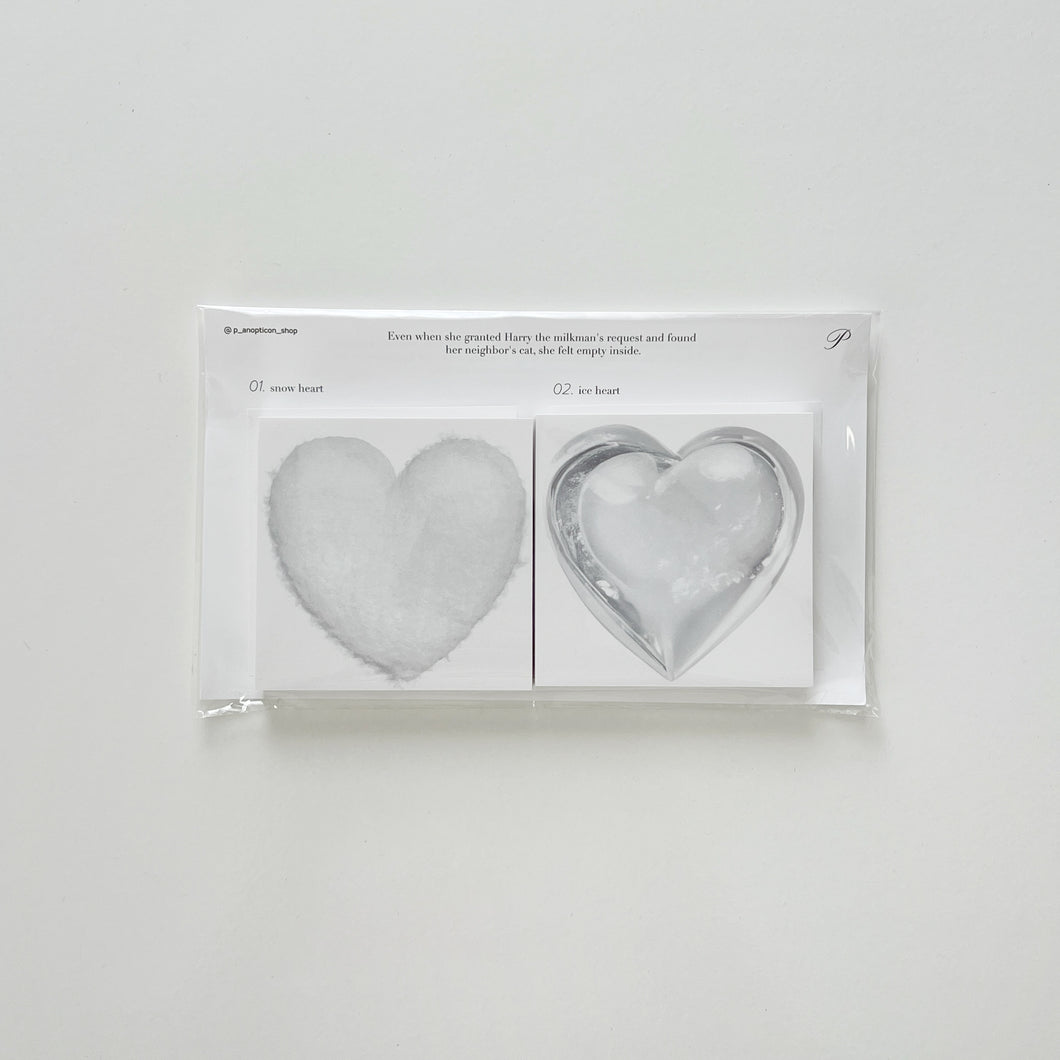 Snow White Duo Memo Pad