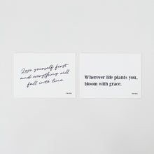 Load image into Gallery viewer, Mini Lettering Postcard - ver. 2 (ea)
