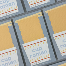 Load image into Gallery viewer, Cup Ramen Mini Memo Pad
