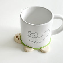 Load image into Gallery viewer, Melon Pan Turtle Coaster
