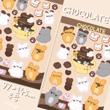 Load image into Gallery viewer, CHOCOLATE STICKER
