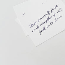 Load image into Gallery viewer, Mini Lettering Postcard - ver. 2 (ea)

