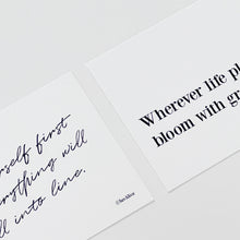 Load image into Gallery viewer, Mini Lettering Postcard - ver. 2 (ea)
