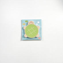 Load image into Gallery viewer, Melon Pan Turtle Sticky Memo Pad
