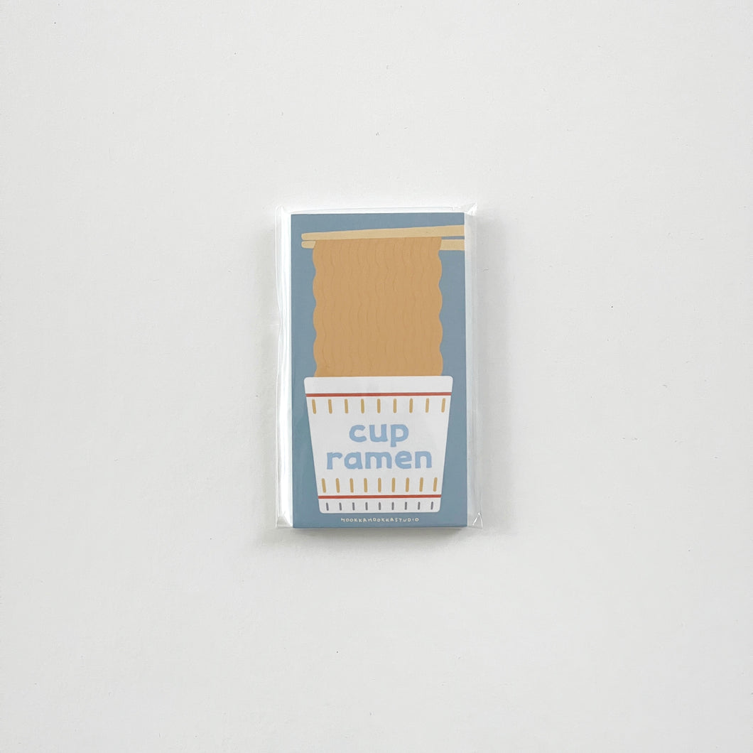 Cup Ramen Mini Memo Pad