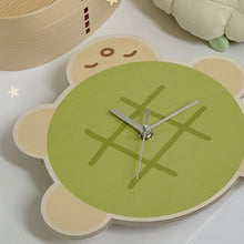 Load image into Gallery viewer, Melon Pan Turtle Wall Clock
