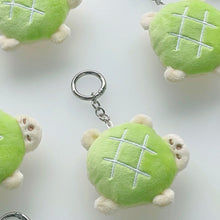 Load image into Gallery viewer, Melon Pan Turtle Key Chain
