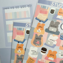 Load image into Gallery viewer, STUDYING STICKER
