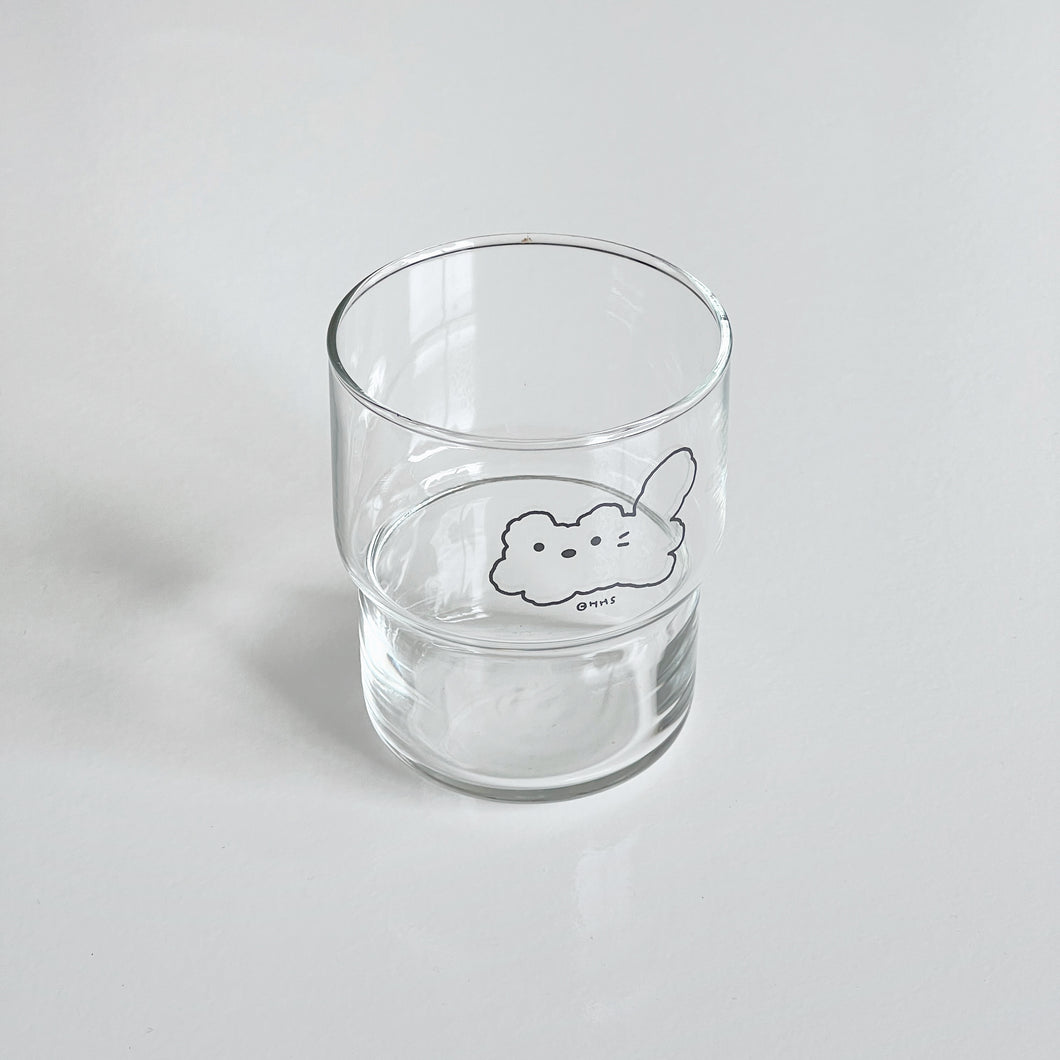 Meoww Stacking Glass Cup