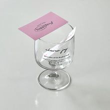 Load image into Gallery viewer, Lettering Goblet Cup
