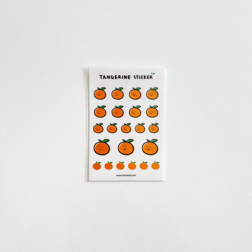 Tangerine Sticker (2ea)
