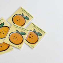 Load image into Gallery viewer, Tangerine Removable Sticker (2ea)
