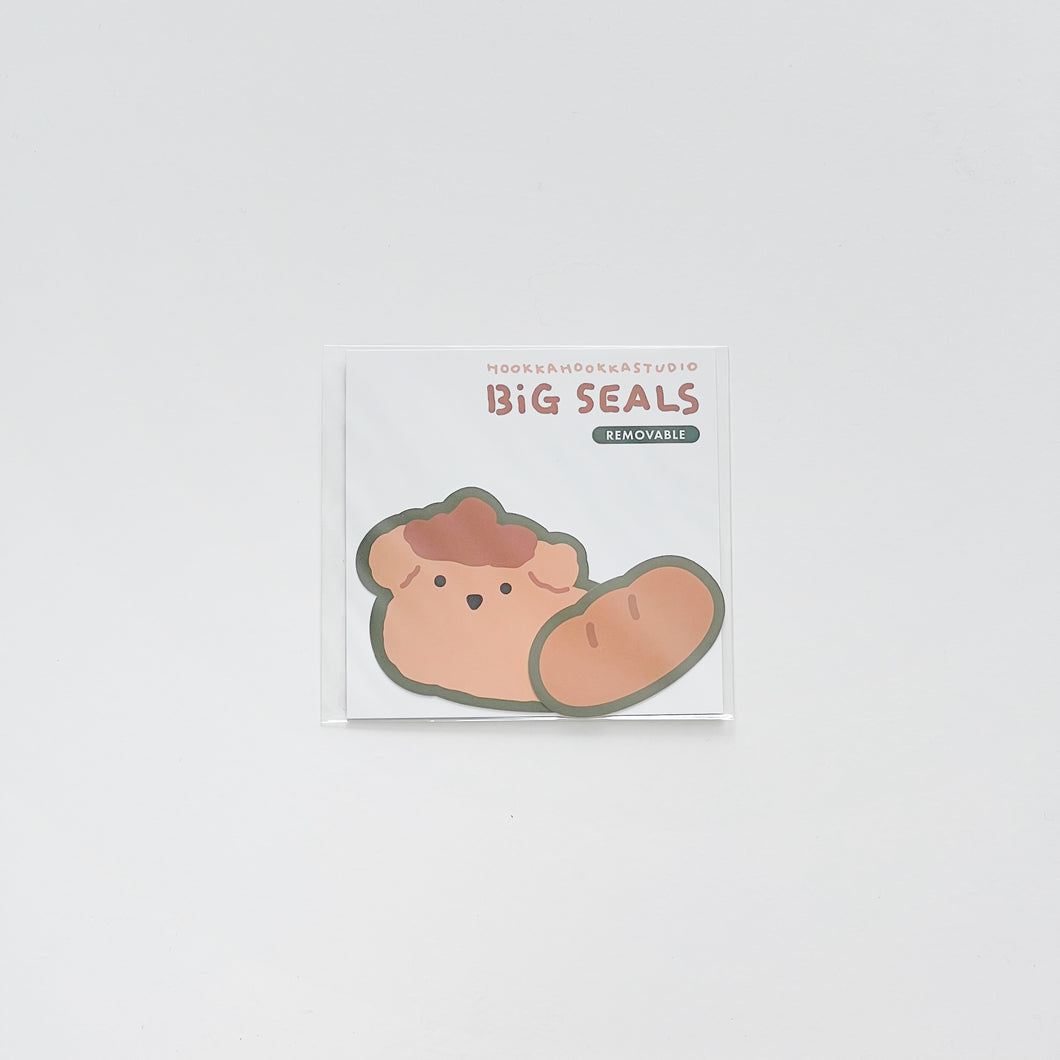 Removable BIG Seal Sticker