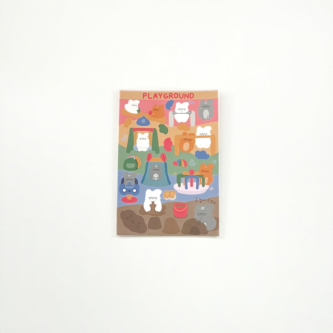 PLAYGROUND STICKER – ENKEL