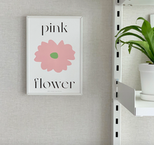 Load image into Gallery viewer, A4 Flower Poster - PINK
