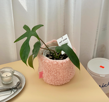 Load image into Gallery viewer, Fluffy Plant Pot Cover - PINK
