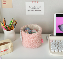 Load image into Gallery viewer, Fluffy Plant Pot Cover - PINK
