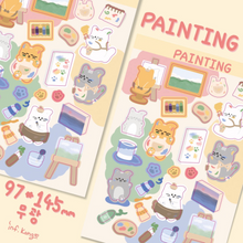 Load image into Gallery viewer, PAINTING STICKER
