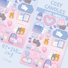 Load image into Gallery viewer, COSY CANDLE STICKER
