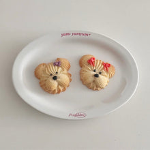 Load image into Gallery viewer, Yum Yum Oval Dessert Plate
