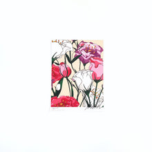 Load image into Gallery viewer, A5 Flower Poster - Lisianthus (BEIGE)
