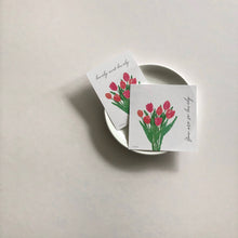 Load image into Gallery viewer, Flower Postcard Set (Tulip)

