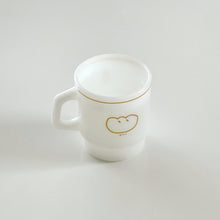 Load image into Gallery viewer, *LAST ONE* Milk Glass Cup - BREAD ver.
