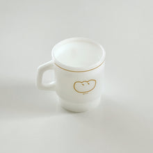 Load image into Gallery viewer, Milk Glass Cup - BREAD ver.
