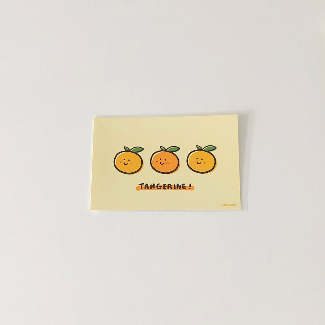 Tangerine Postcard