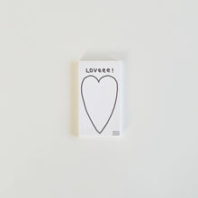 Load image into Gallery viewer, LOVEEE! Mini Memo Pad - WHITE
