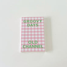 Load image into Gallery viewer, Groovy Days Diary - GINGHAM PINK
