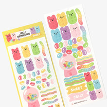 Load image into Gallery viewer, Jelly Bear Seal Sticker
