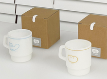 Load image into Gallery viewer, Milk Glass Cup - BREAD ver.

