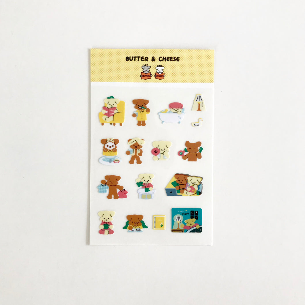Butter & Cheese Sticker